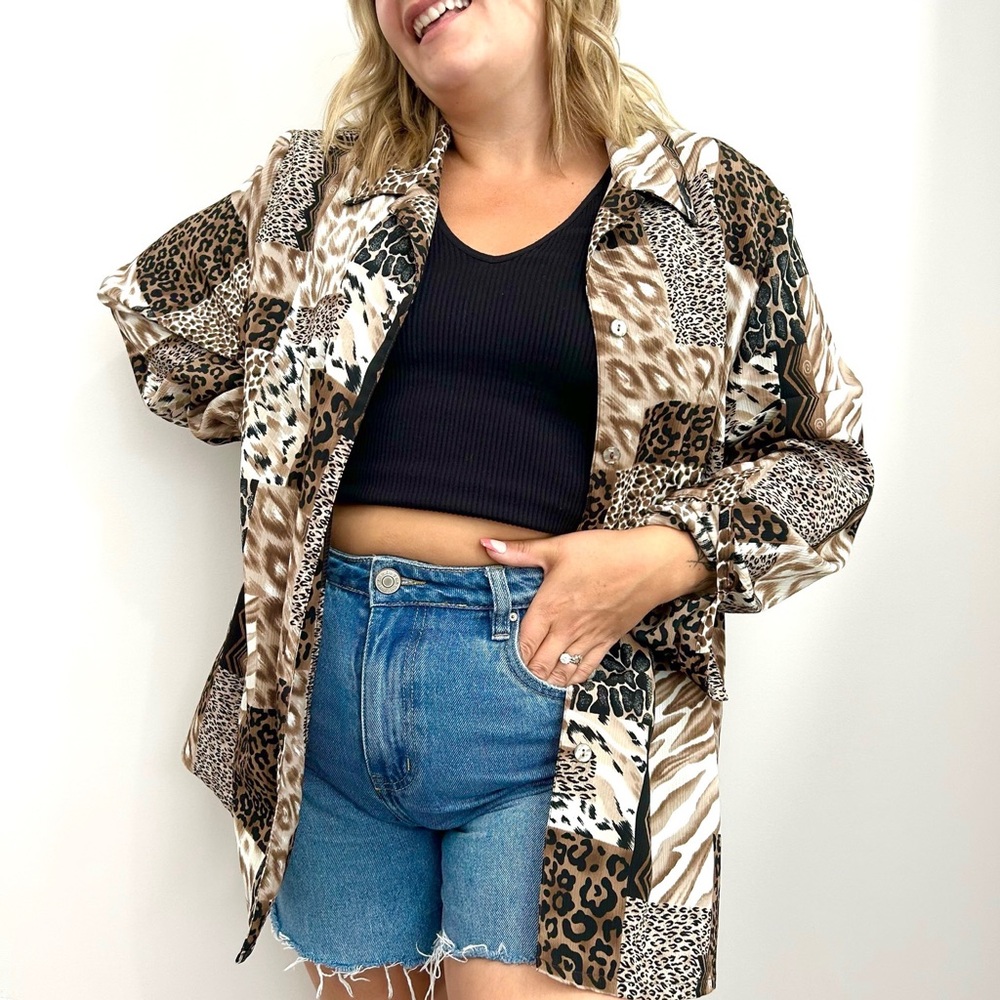 Vintage Alia Button Down Top